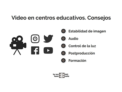 Video centro educativo consejos La Ventana del cole Plan de Comunicacion de centro educativo